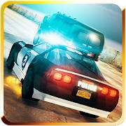 Police Car Driving In City Police Car Driving In City