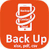 Contacts Backup To XLSX PDF and CSV