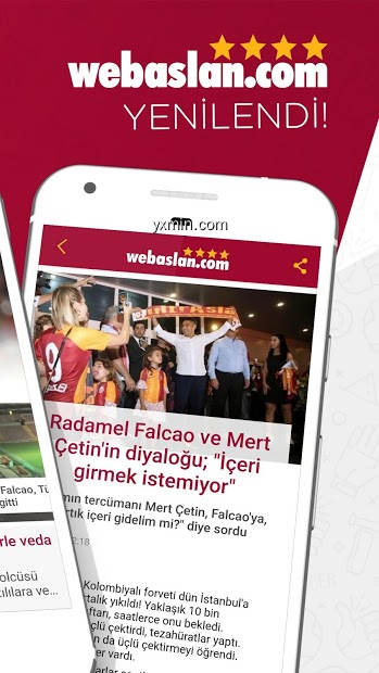 【图】Webaslan – Galatasaray haberleri & Canlı Skor(截图 1)