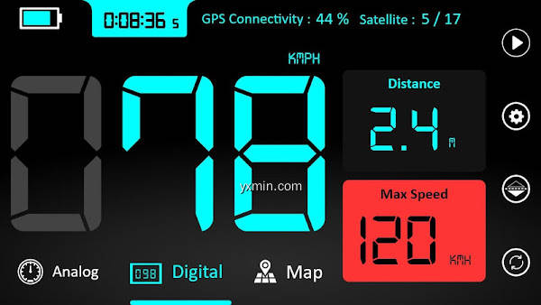 【图】GPS Speedometer – Odometer App(截图1)