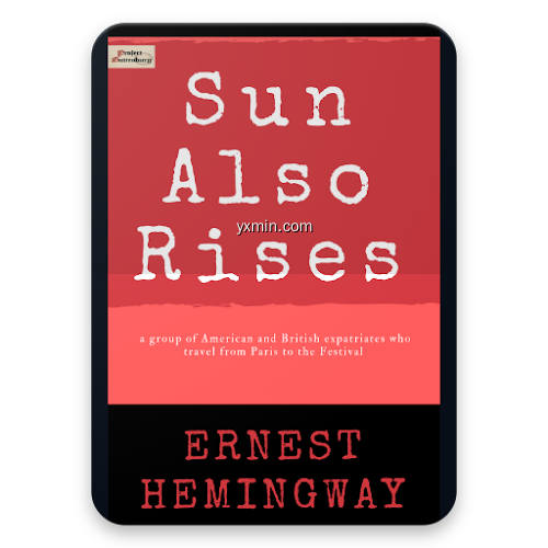 【图】The Sun Also Rises  eBook & Audiobook(截图1)