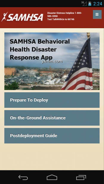 【图】SAMHSA Disaster App(截图1)