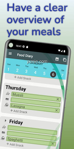 【图】Food Log Journal -Diet Tracker(截图 0)