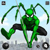 Flying Spider Hero Man Games
