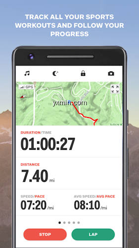 【图】Sports Tracker：跑步、自行车，各样健身(截图2)
