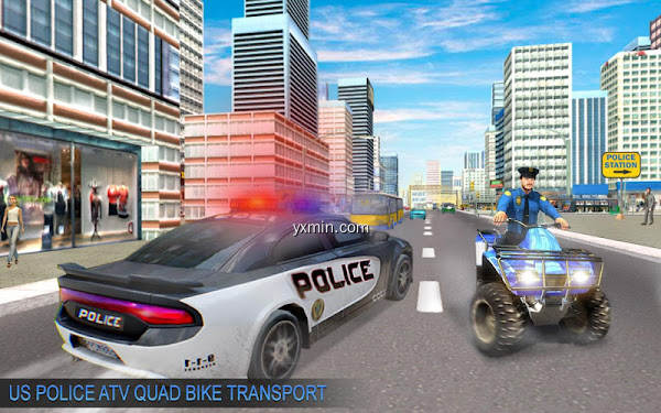 【图】US Police Moto ATV Quad Bike(截图2)