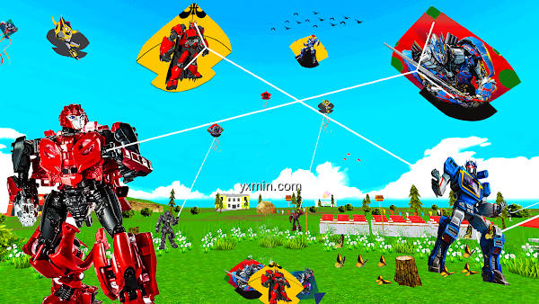 【图】Robot Kite Flying : kite game(截图 1)