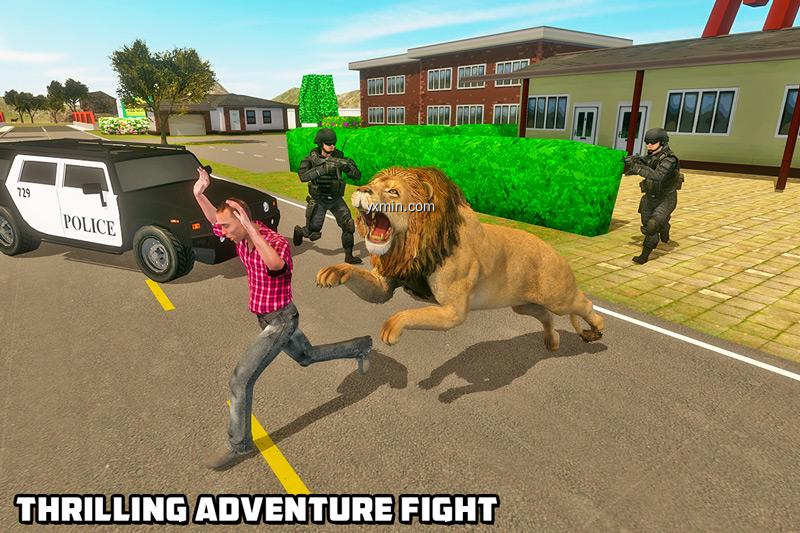 【图】Angry Lion Sim City Attack(截图2)