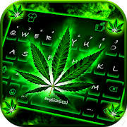 Neon Rasta Weed Wallpapers Keyboard Background