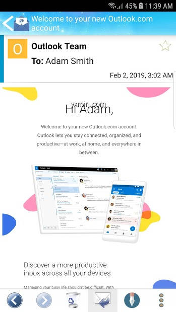 【图】Email for Hotmail Outlook App(截图2)