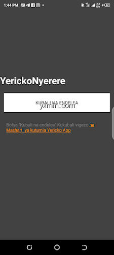 【图】Yericko Nyerere App(截图 0)