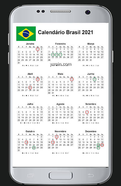 【图】Brasil Calendário 2022(截图2)