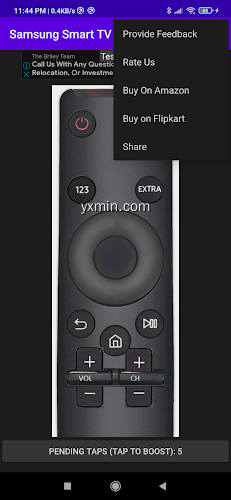 【图】Samsung Smart TV Remote(截图 0)