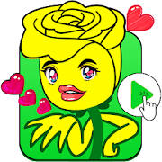 Animated Flowers Stickers For WhatsApp Animated Flowers Stickers For WhatsApp