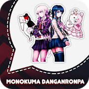 Monokuma Danganronpa Stickers For WhatsApp