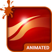 Flash Waves Animated Keyboard