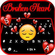 Broken Heart Emoji 主题键盘