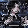 keyboard theme wednesday addam