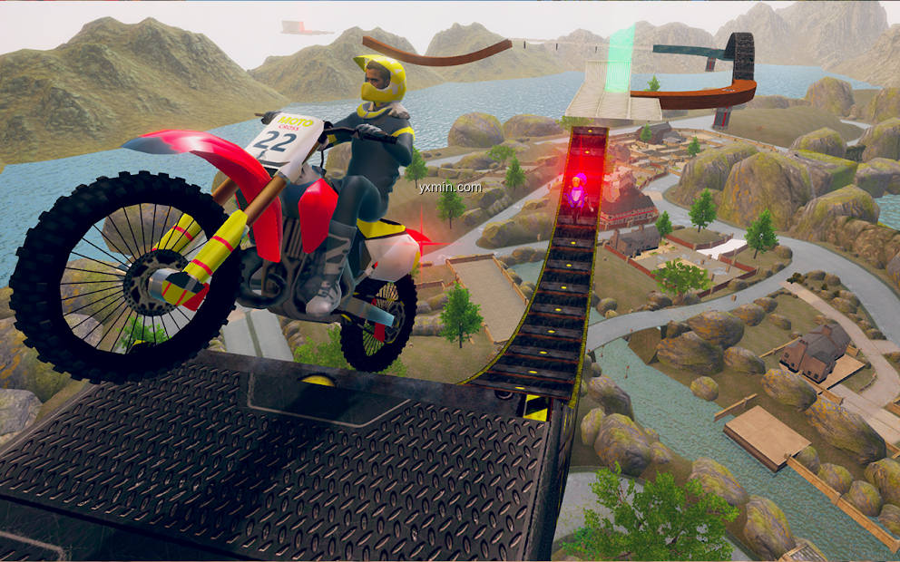 【图】Crazy Bike Stunt – Bike Games(截图1)