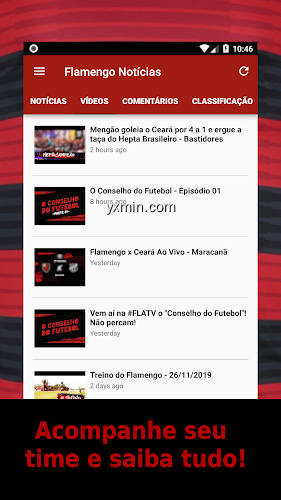 【图】Notícias do Flamengo pra Torcida Rubro-Negra(截图 1)