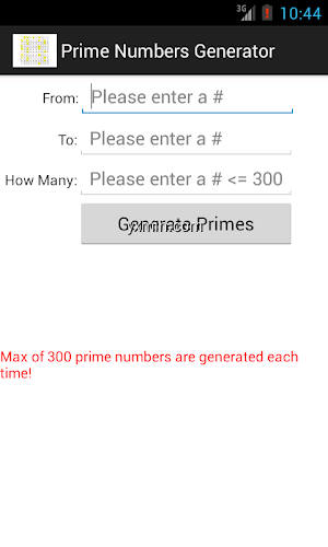 【图】Prime Numbers Generator(截图1)