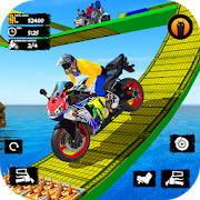 Mega Ramp Bike Racing Games 3D