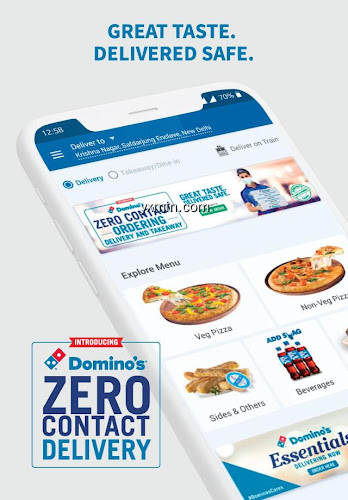 【图】Domino’s Pizza – Food Delivery(截图1)