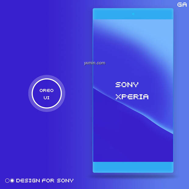 【图】XPERIA ON™ | O Blue Theme 🎨Design For SONY(截图1)