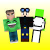 Youtubers skins for Minecraft