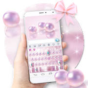 Pink Luxury Pearl 主题键盘 Pink Luxury Pearl 主题键盘