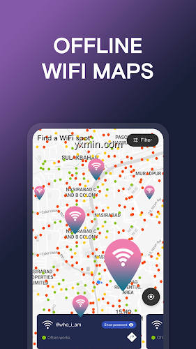 【图】WiFi 密码地图 Instabridge(截图2)
