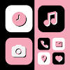 Wow DarkPink Theme – Icon Pack