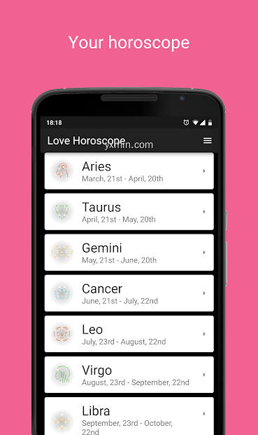 【图】Love Horoscope(截图1)