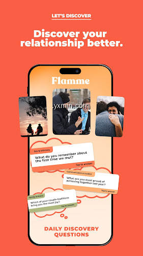 【图】Flamme – The Couples App(截图 1)