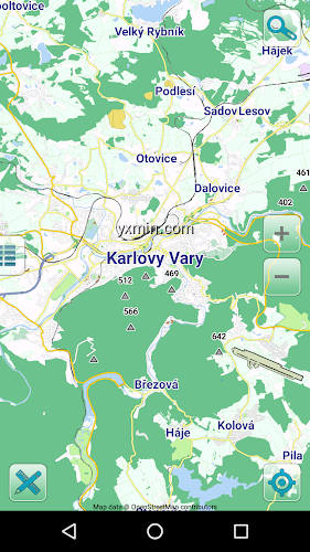 【图】Map of Karlovy Vary offline(截图1)