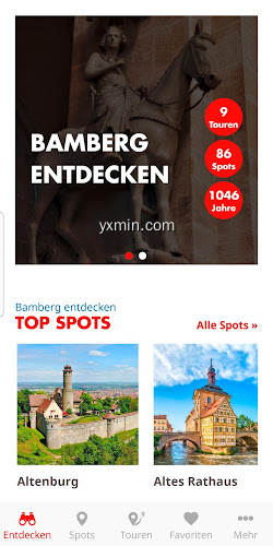 【图】visit Bamberg – Bamberg Reiseführer(截图 0)