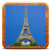 Eiffel Tower in bricks Eiffel Tower in bricks