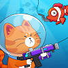 Mew Catching Fish Mew Catching Fish