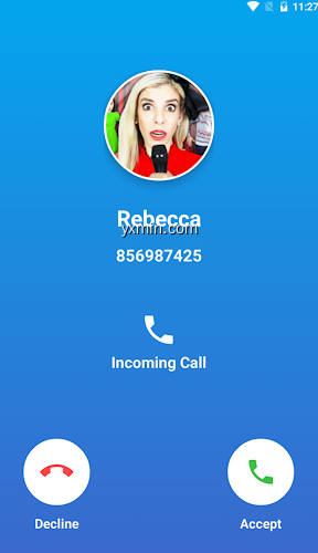 【图】Rebecca Zamolo Fake Call(截图 1)