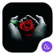 Rose|APUS Launcher theme