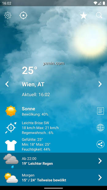 【图】Weather XL Austria PRO(截图1)