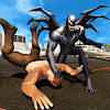 Black spider Rope Hero Battle