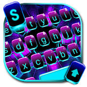 Neon Space Lights 主题键盘 Neon Space Lights 主题键盘