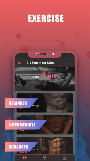 【图】Six Packs for Man–Body Building with No Equipment(截图1)