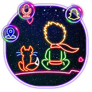 Neon Glitter Galaxy Boy Theme🌠 Neon Glitter Galaxy Boy Theme🌠