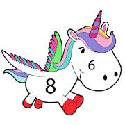Unicorn Paint By Number – Color By Number Unicorn Paint By Number – Color By Number
