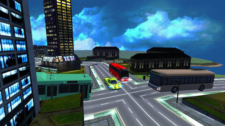 【图】Extreme Stupid City Bus Racing Game(截图2)