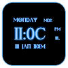 Roman Digital Clock Lwp