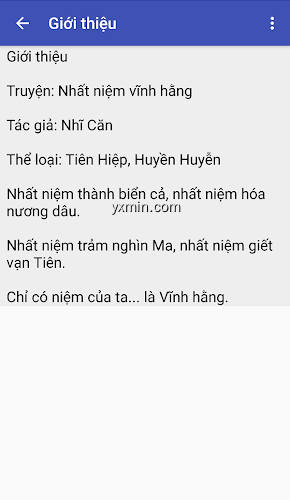 【图】Nhat niem vinh hang Truyen tien hiep offline(截图 0)