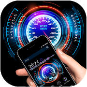 Neon Racing Car Hologram Tech Neon Racing Car Hologram Tech